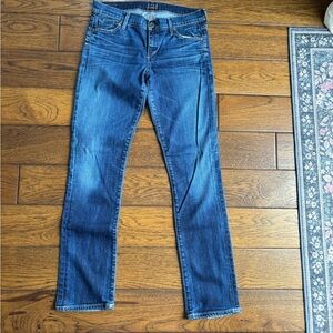 Citizens of Humanity Ava Low-Rise Straight Leg Size:28
